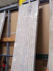 lot 732 image: Aluminum Scaffolding Plank 19x10