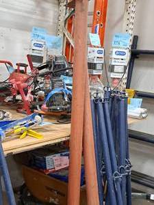 lot 806 image: Lot of (2) 66 Wall Braces
