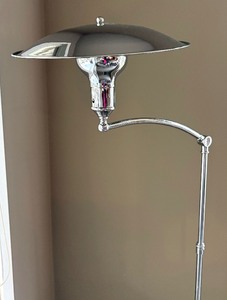 Modern Chrome Floor Lamp