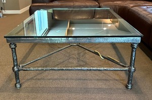 Entruscan Coffee Table with Serpent Decoration by Christopher Chodoff