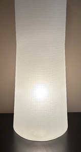 Modern Cylindrical Frosted Glass Table Lamp