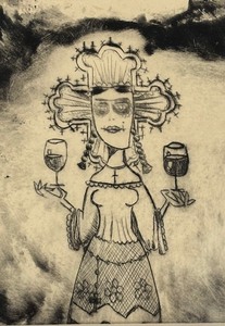 Monja d Rioga Limited Edition Signed Print by Gennaro Garcia