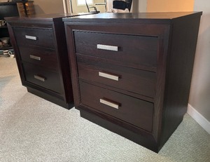 Pair of Nightstands  Bed Side Tables