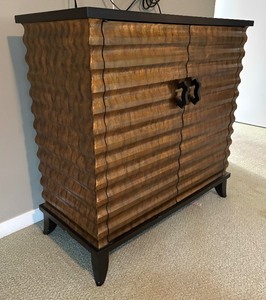 Contemporary Two Door Accent Cabinet