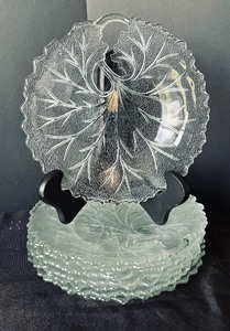 Vintage Crystal and Clear Glass Grouping