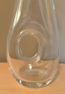 Polish Art Glass Wine Decanter