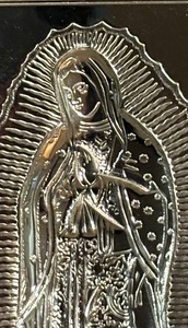 Mirrored Religious Plaque