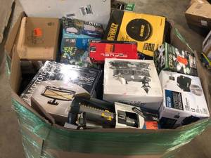 Lot of Assorted Tools and General Merchandise Various Models and Conditions  Customer Returns See Pictures