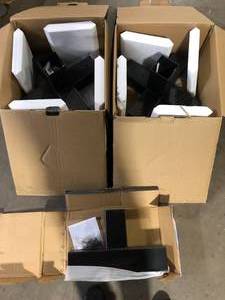 Lot of WILD HOG (Brand Rating 4.75) LINX 4 in. Penta Fit Black Steel Extension Bracket Pergola for 4x4 Wood Posts (1-Pack) Customer Returns See Pictures