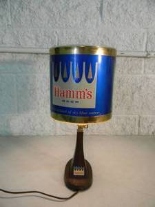 lot 1 image: RARE, HARD TO FIND - ORIGINAL - Hamms Beer Motion Lamp - NICE - FANTASTIC PIECE - SEE PICTURES