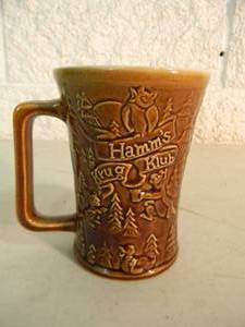 lot 7 image: Hamms Beer Krug Klub Beer Mug - IN EXCELLENT CONDITION - GREAT PIECE - SEE PICTURES