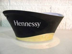 lot 62 image: RARE - ORIGINAL - Hennessy Cognac Large Bottle Service Ice Bucket  Bottle Chiller - NICE - AWESOME PIECE - SEE PICTURES