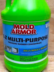 Lot of 2 - MOLD ARMOR  E-Z Multi-Purpose Pressure Washer Concentrate 1 Gallon Jugs