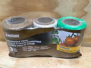 Lot of 4 - Variety packs of house hold twine
