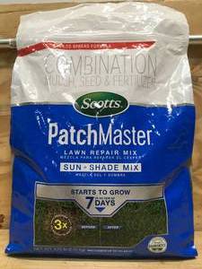 Scotts Turf Builder Grass Seed Sun and Shade Mix 4.75 lbs Bag