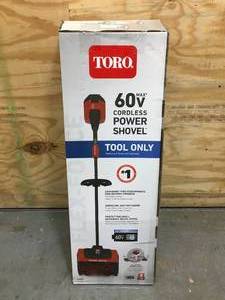 Toro 12 in. Power Shovel 60V (Tool Only) (Retail $239) Model # 39909T