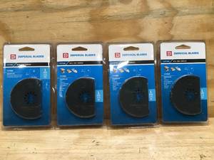 Lot of 4 - Imperial Blades MM410 Segmented Oscillating Saw Blade