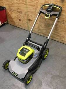Used Ryobi 40V Self-Propelled Lawn Mower Model # RY401015US (Parts Machine) (Tool Only)