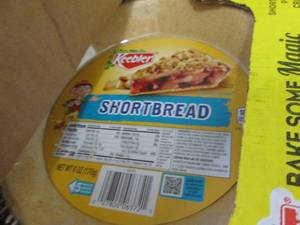 12-6 oz Keebler Shortbread Pie Crus...
