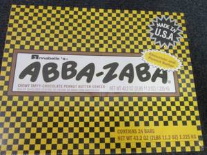 24 pk Abba-Zaba Chewy Taffy Chocola...