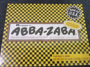 24 pk Abba-Zaba Chewy Taffy Chocola...