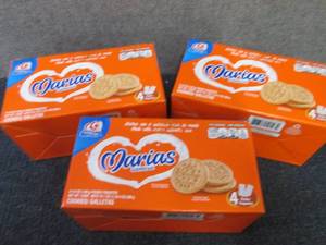 3- 4 pks Marias Gamesa Cookies...