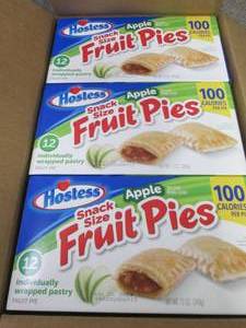 3-12 oz Hostess Snack Size Apple Fr...
