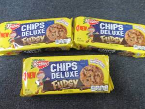 3- 9.6 oz Keebler Fudgy Chips Delux...