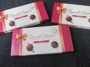 3- 9.4 oz Russell Stover Truffles...