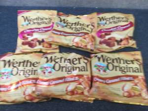 6 pks Werthers Original...