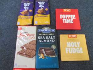 6 Assorted Chocolate Bars...