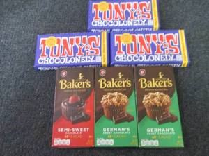 6 Assorted Chocolate Bars...