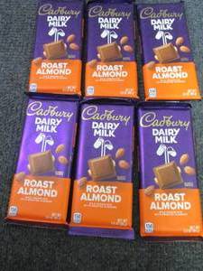 4- 3.5 oz Cadbury Roast Almond...