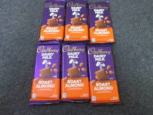 4- 3.5 oz Cadbury Roast Almond...