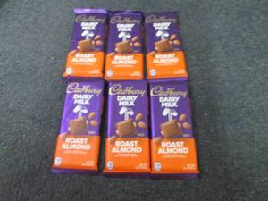 4- 3.5 oz Cadbury Roast Almond...