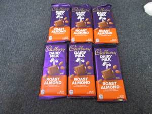 4- 3.5 oz Cadbury Roast Almond...