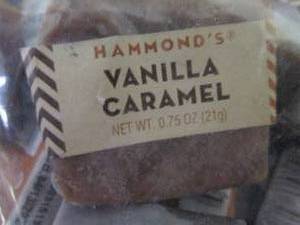 24- 0.75 oz Hammonds Vanilla Caram...