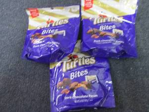 3- 5.9 oz Turtles Bites...