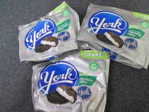 3- 10.1 oz York Peppermint Patties...