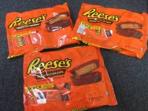 3- 10.5 oz Reeses Snack Size...