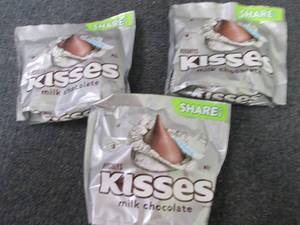 3- 10.8 oz Hersheys Kisses...
