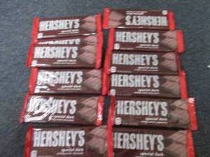 12- 1.45 oz Hersheys Special Dark...