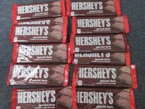 12- 1.45 oz Hersheys Special Dark...