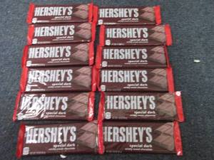 12- 1.45 oz Hersheys Special Dark...