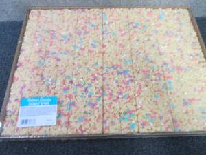 Tray of FROZEN Cotton Candy Crispy ...