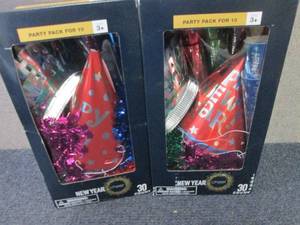 2- 30 ct New Years Party Pack...