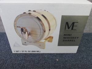 Mini Whiskey Barrel...
