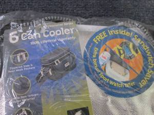 2 Glacier Gear 6-Can Coolers with S...
