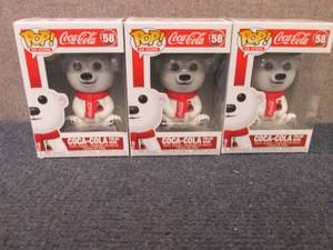 3- Pop CocaCola Polar Bears...