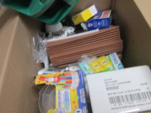 Box of Assorted Office Products...
